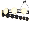 ST LUCE SL6610.403.26 Светильник подвесной ST-Luce черный/белый LED 1*50W 4000K МОНРО