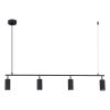 ST LUCE SL1213.403.04 Светильник подвесной ST-Luce Черный/Черный GU10 4*5W 4000K КЕНДО