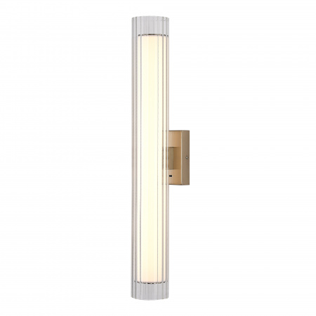 ST LUCE SL2010.111.01 Светильник настенный ST-Luce Никель/Белый, Прозрачный LED 1*13W 3000K/4000K ЭНФИС