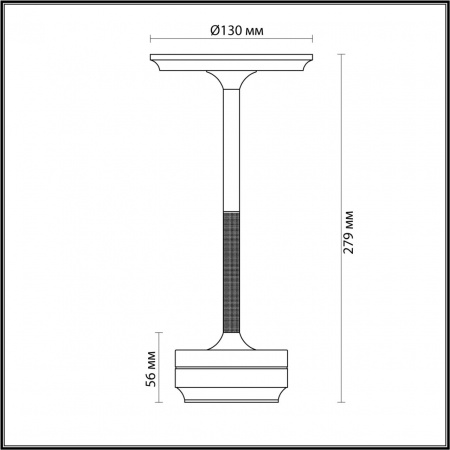 Настольная лампа ODEON LIGHT L-VISION 5033/6TL