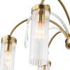 ST LUCE SL1401.303.10 Люстра подвесная ST-Luce Латунь/Латунь, Прозрачный E14 10*40W ЛЮМИНЕРА