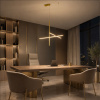 ST LUCE SL6207.213.37 Светильник подвесной ST-Luce Матовое золото LED 1*37W 3000K РЕТИКО