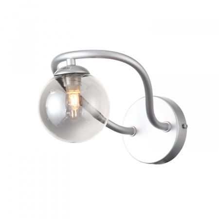 ST LUCE SL1502.101.01 Светильник настенный ST-Luce Хром/Дымчатый G9 1*3W ЛЕГАТЕЦЦА