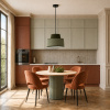 ST LUCE SL1354.433.01 Светильник подвесной ST-Luce Черный/Хаки E27 1*40W ДЖЕККИ