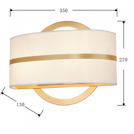 Настенный светильник Favourite Light Mateo 2634-2W