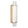 ST LUCE SL6140.301.01 Светильник настенный ST-Luce латунь/прозрачный LED 1*11W 3000K ЭЙС