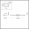 Настенный светильник ODEON LIGHT HIGHTECH 6634/7WL