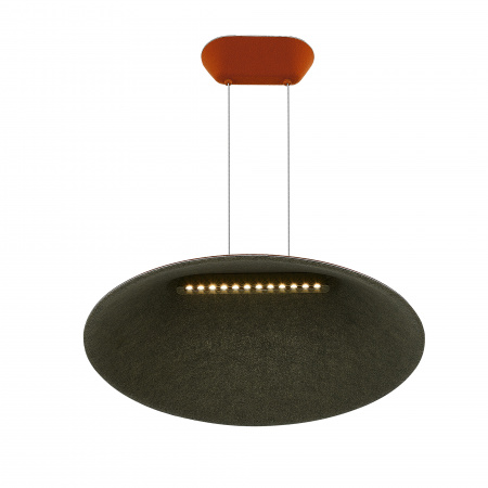 ST LUCE SL3001.723.01 Светильник подвесной ST-Luce Оранжевый,Серый/Оранжевый,Серый LED 1*12W СЕНТИТО