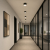 ST LUCE ST166.432.17 Светильник потолочный Черный LED 1*12+5W 3000K 1 190Lm Ra>90 120 ° IP20 D115xH62 85-265 Накладные светильники
