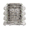 ST LUCE SL6137.101.02 Светильник настенный ST-Luce никель/прозрачный E14 2*40W СТРОЦЦИ