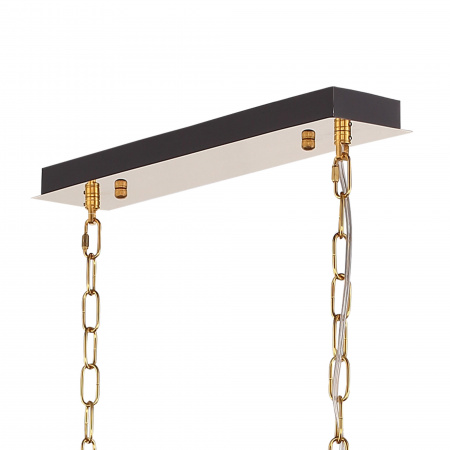 ST LUCE SL6138.303.14 Светильник подвесной ST-Luce латунь/прозрачный E14 14*40W РИТЦ