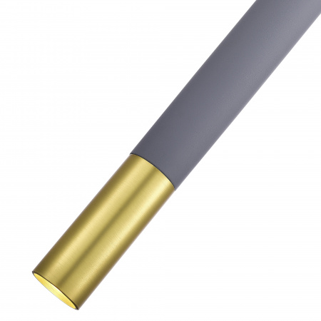 ST LUCE ST154.713.01 Светильник подвесной Серый GU10 1*5W IP20 D55xH510 180-240V Без ламп Подвесные светильники