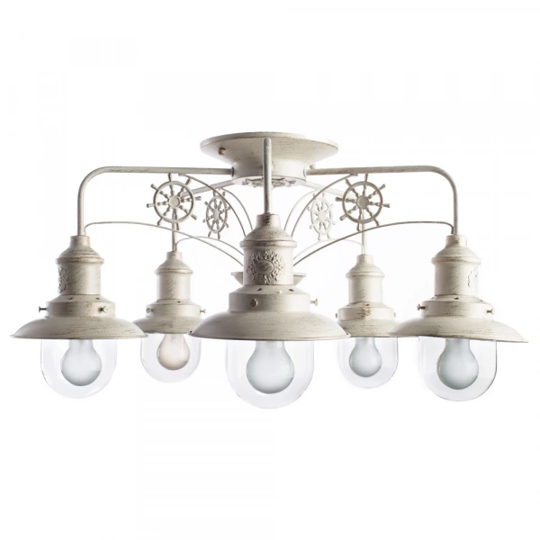 Потолочная люстра Arte Lamp SAILOR A4524PL-5WG