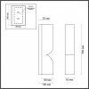 Настенный светильник ODEON LIGHT L-VISION 6685/10WL