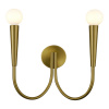 ST LUCE SL1243.301.02 Светильник настенный ST-Luce Латунь E14 2*60W ДУЧЕС