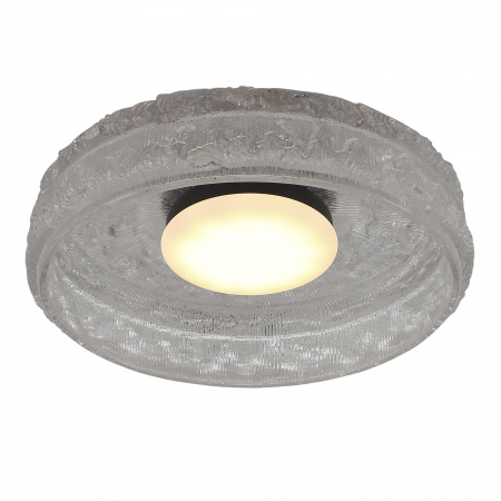ST LUCE SL6143.402.01 Светильник потолочный ST-Luce черный/прозрачный LED 1*15W 4000K АНТИК