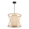 ST LUCE SL6241.503.01 Светильник подвесной ST-Luce Древесный/Белый E27 1*40W АЛЬМА