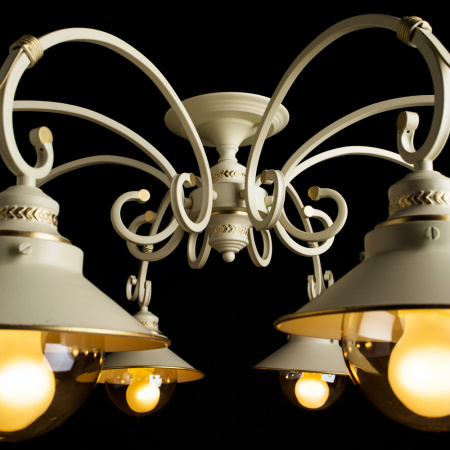 Потолочная люстра Arte Lamp GRAZIOSO A4577PL-8WG