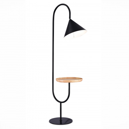 ST LUCE SL1802.405.01 Торшер ST-Luce Черный/Черный E27 1*60W АМИРО