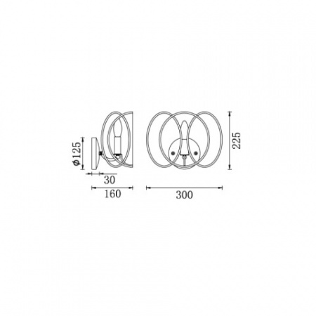 Бра Vele Luce Vita VL4234W01