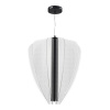 ST LUCE SL6509.413.01 Светильник подвесной ST-Luce Черный/Прозрачный LED 1*75W 4000K ФЕЗАЛЕ