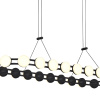 ST LUCE SL6610.403.26 Светильник подвесной ST-Luce черный/белый LED 1*50W 4000K МОНРО
