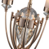 ST LUCE SL1402.253.06 Люстра подвесная ST-Luce Золото/Белый, Прозрачный E14*6 40W ЭЛЕГРА