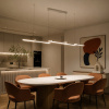 ST LUCE SL394.503.06 Светильник подвесной ST-Luce Белый/Белый LED 6*14W 4000K БАСОНИ