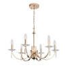ST LUCE SL1405.203.06 Люстра подвесная ST-Luce Латунь/Латунь, Прозрачный E14 6*40W ЭЛЕГАНС