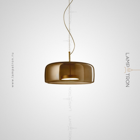 Подвесной светильник Lampatron DAUPHIN, Модель B. Цвет коричневый
