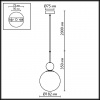 Подвесной светильник ODEON LIGHT MIDCENT 6625/1A