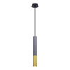ST LUCE ST154.713.01 Светильник подвесной Серый GU10 1*5W IP20 D55xH510 180-240V Без ламп Подвесные светильники