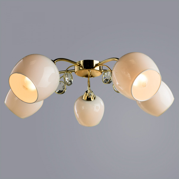 Потолочная люстра Arte Lamp MILLO A9549PL-5GO
