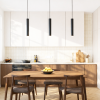 ST LUCE SL6210.403.01 Светильник подвесной ST-Luce Черный/Черный, Золотистый LED 1*7W 3000K ЛИЛИТ