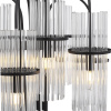 ST LUCE SL6145.403.09 Светильник подвесной ST-Luce черный/прозрачный E14 9*40W ТАШЕ