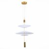 ST LUCE SL6101.213.01 Люстра подвесная ST-Luce Золотистый/Белый LED 1*15W 3000K ИСОЛА