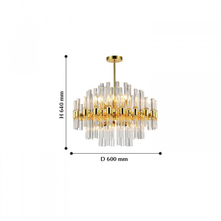 Подвесная люстра Favourite Light Celebratio 2205-10P