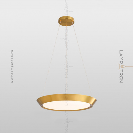 Подвесной светильник Lampatron SOLVE, Размер M. Цвет Золото