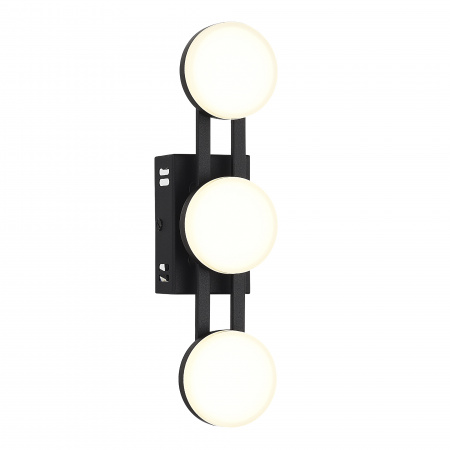 ST LUCE SL6610.401.03 Светильник настенный ST-Luce черный/белый LED 1*6W 4000K МОНРО