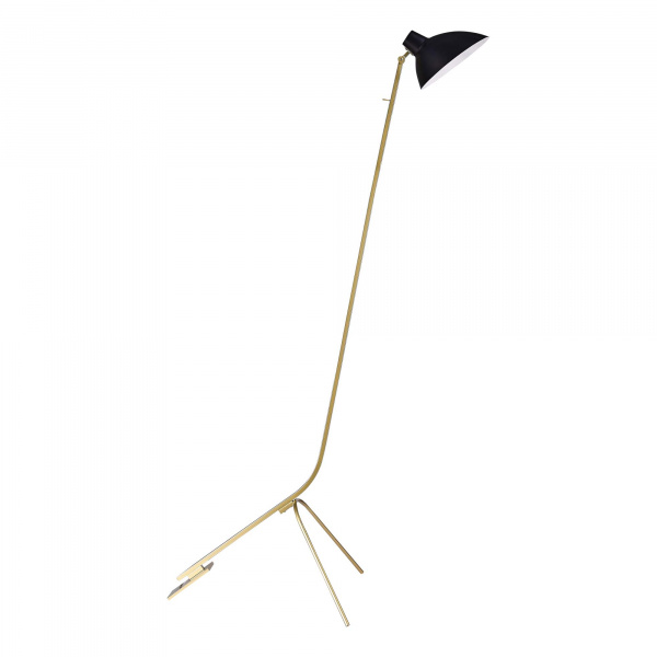 ST LUCE SL1803.205.01 Торшер ST-Luce Золотистый, Черный/Черный E27 1*60W ДЖАРРО