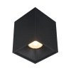 ST LUCE ST168.402.01 Светильник потолочный Черный GU10 1*50W IP20 L82,5xW82,5xH104 220V Без ламп Накладные светильники