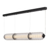 ST LUCE SL6144.413.01 Светильник подвесной ST-Luce черный/прозрачный LED 1*37W 4000K САГУАРО