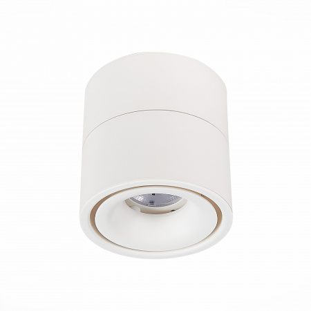 ST LUCE ST652.532.12 Светильник потолочный Белый LED 1*12W 3000K 1 000Lm Ra>90 36° IP20 D100xH105 170-240V Накладные светильники