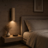 ST LUCE SL1194.401.01 Светильник настенный ST-Luce Черный/Бежевый GU10 1*5W 4000K ЭРТИ