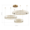 ST LUCE SL1622.313.03 Люстра подвесная ST-Luce Латунь/Прозрачный LED 1*122W 4000K ТИВОЛИ