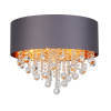 ST LUCE SL1350.702.06 Светильник потолочный ST-Luce Хром/Серый, Золотистый, Прозрачный E14 6*40W ЛАККИА