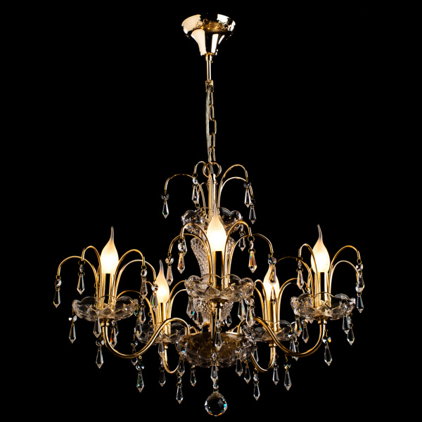 Подвесная люстра Arte Lamp SPARKLES A3054LM-5GO