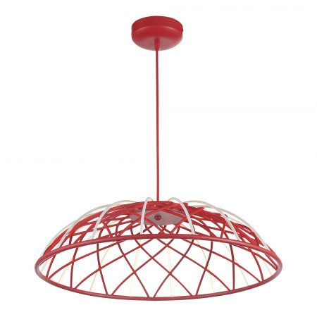 ST LUCE SL6016.603.01 Светильник подвесной ST-Luce Красный/Красный LED 1*20W 3000K БАУНД