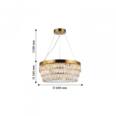 Подвесная люстра Favourite Light Magnitudo 2206-12P