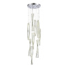 ST LUCE SL6205.103.09 Светильник подвесной ST-Luce Хром/Прозрачный LED 1*99W 4000K ЭЛИКА